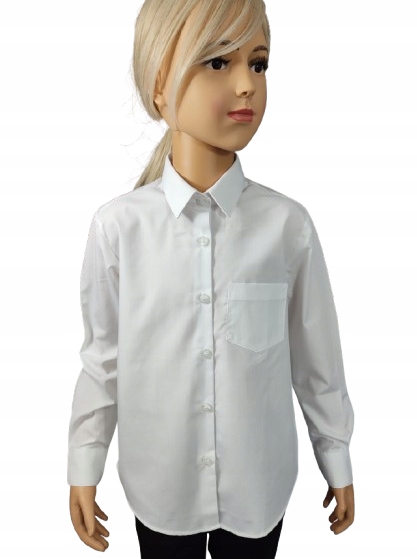 GEORGE biała KOSZULA wizytowa REGULAR long 17-18 lat 179-183