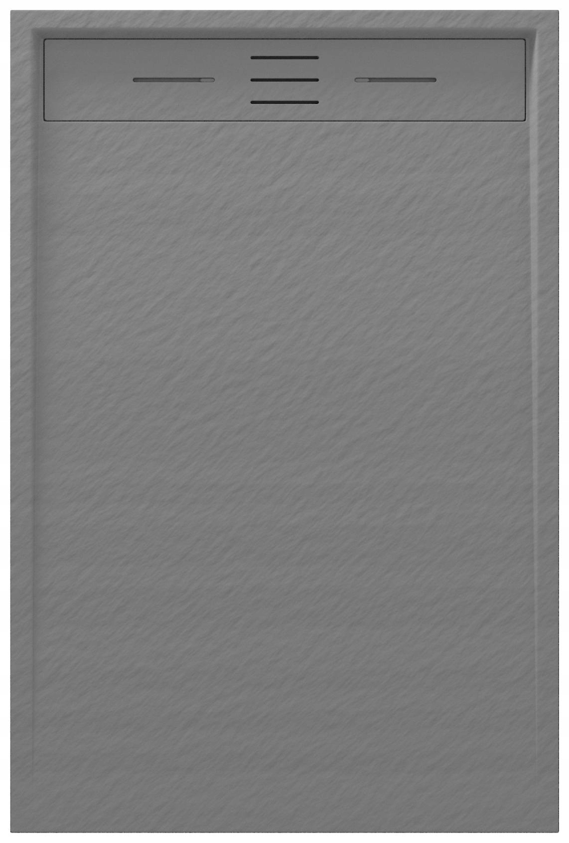 Sprchová Vanička Obdélníková 120 x 80 CM Šedá Kompozitní Viva