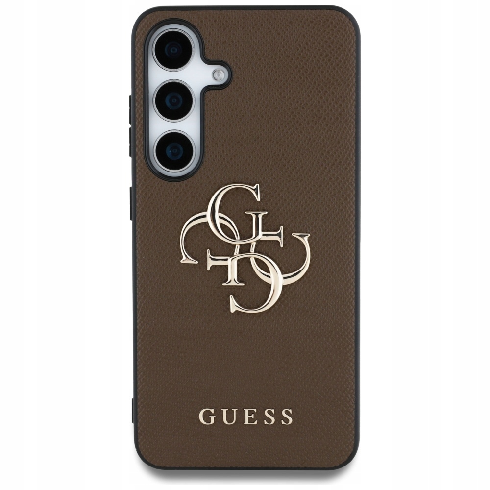Pouzdro Guess pro Galaxy S25 5G, obal Kožený zadní kryt na pouzdro