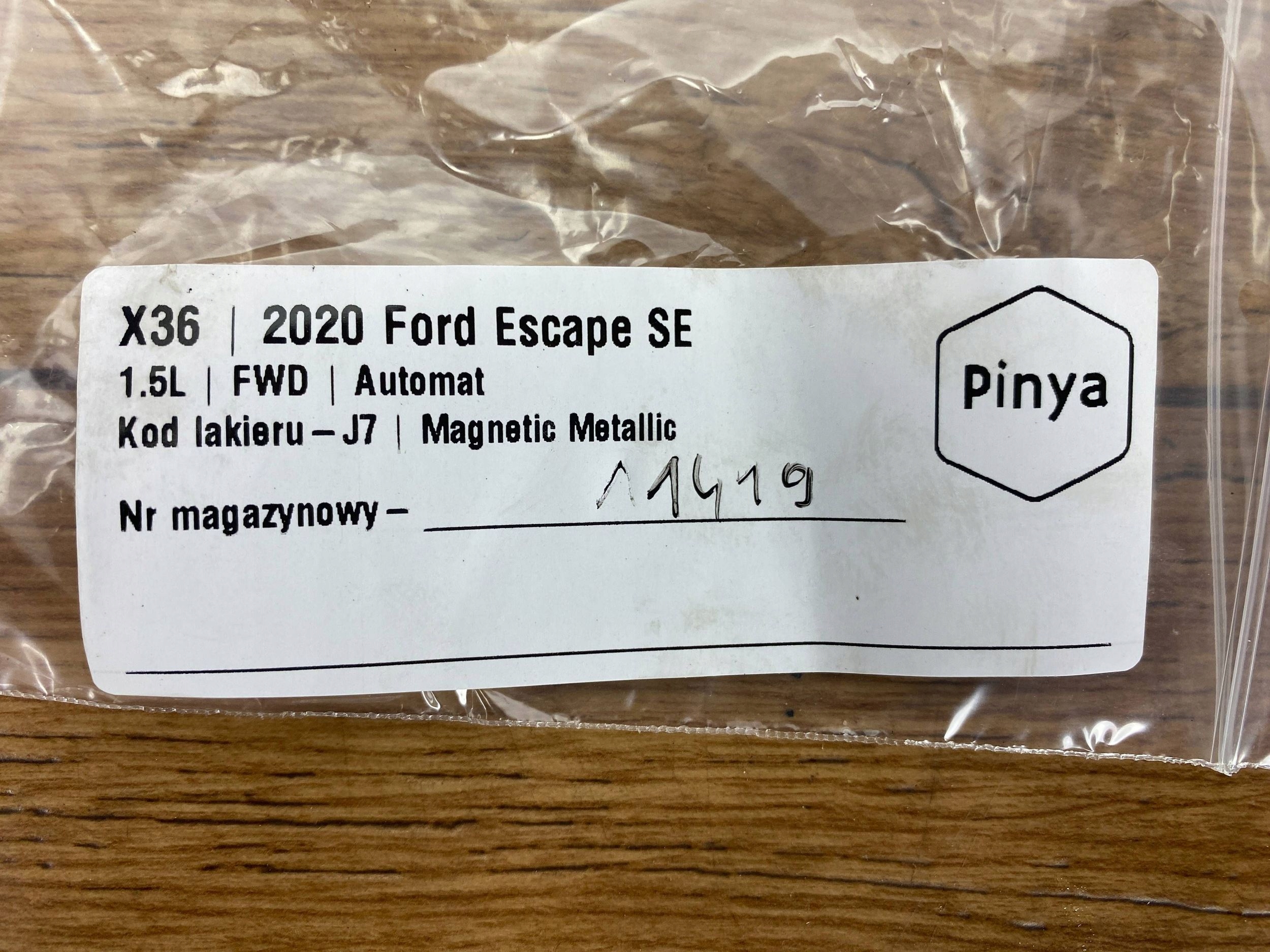 Kondensator Ford Escape IV Kuga MK3 2020+