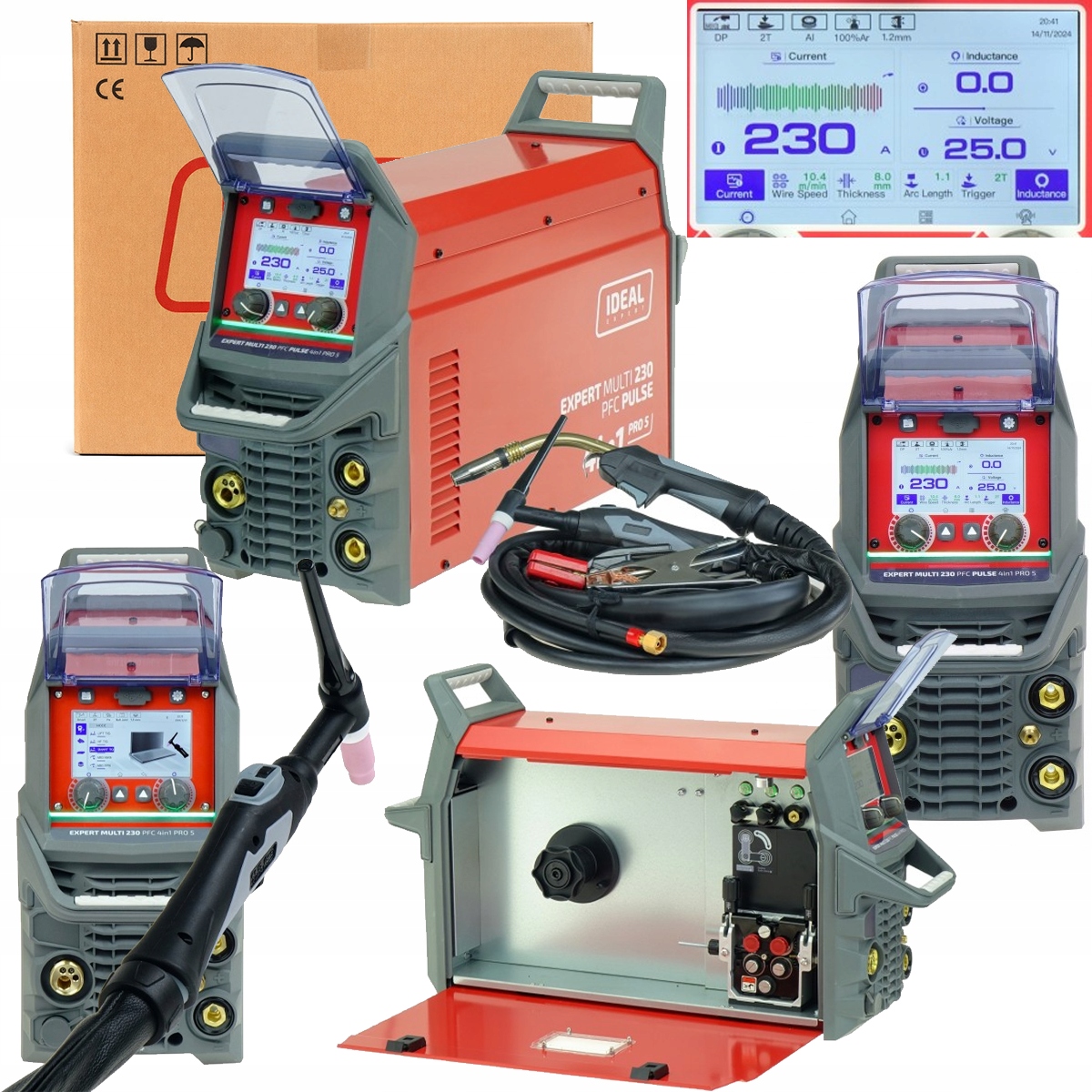 Ideal Spawarka Migomat Mig Mma Tig Ac Expert Mig 230 Multi Synergia Puls