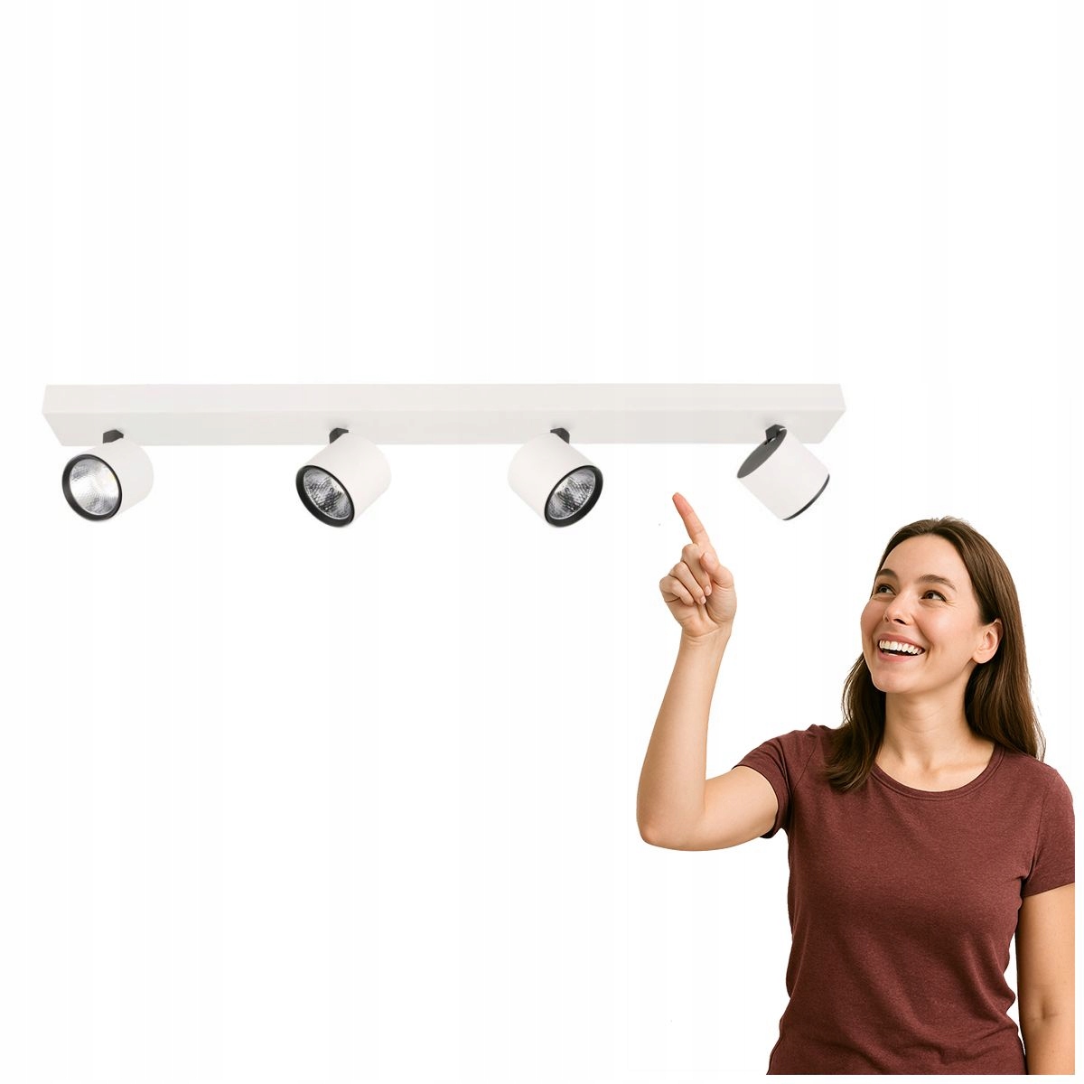 Lampa spotového reflektoru Boniva SPL-2854-4B-WH Italux