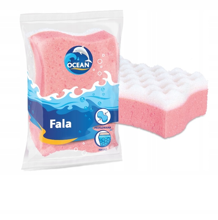 

Ocean Gąbka do kąpieli i masażu Fala