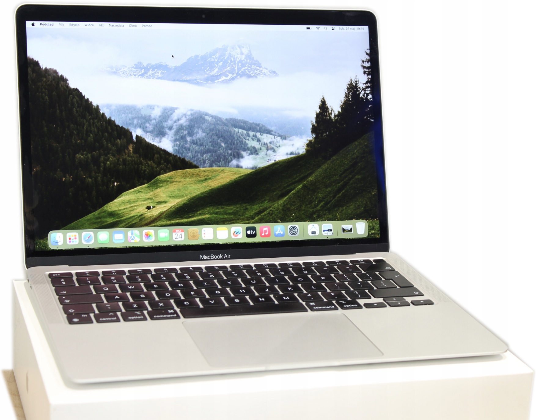 MacBook Air 13インチ M1 16GB/256GB シルバー MacBook Air 13 M1 16 GB 256 SSD Silver - Sklep, Opinie, Cena