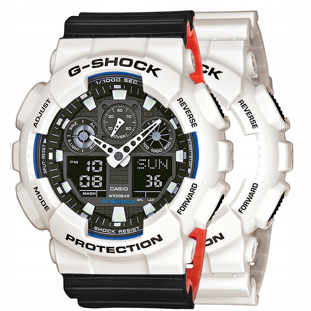 Hodinky Casio G-Shock Set GA-100B-7AER Bezel 10395292 Řemínek 10577142 20