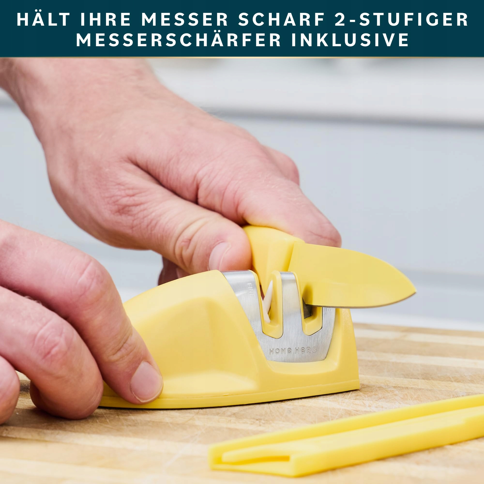 HOME HERO Profesjonalne Noże Kuchenne Ze Stali Nierdzewnej Zestaw — miniatura 3
