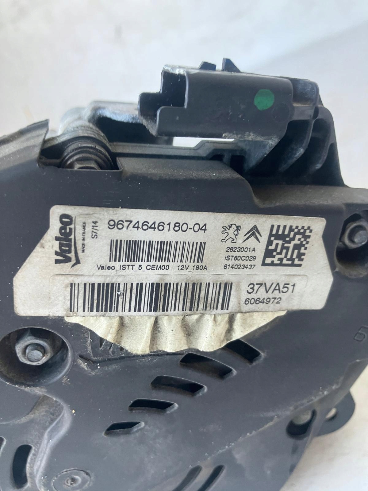 ALTERNATOR START STOP CITROEN PEUGEOT 9674646180-04