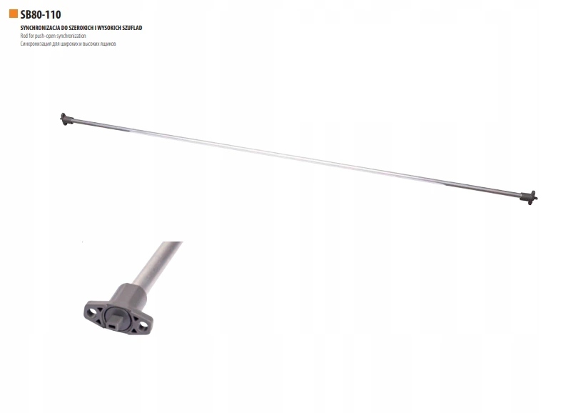 SYNCHRONIZACJA DO PROWADNIC PUSH TO OPEN CB50TS Marka Amix