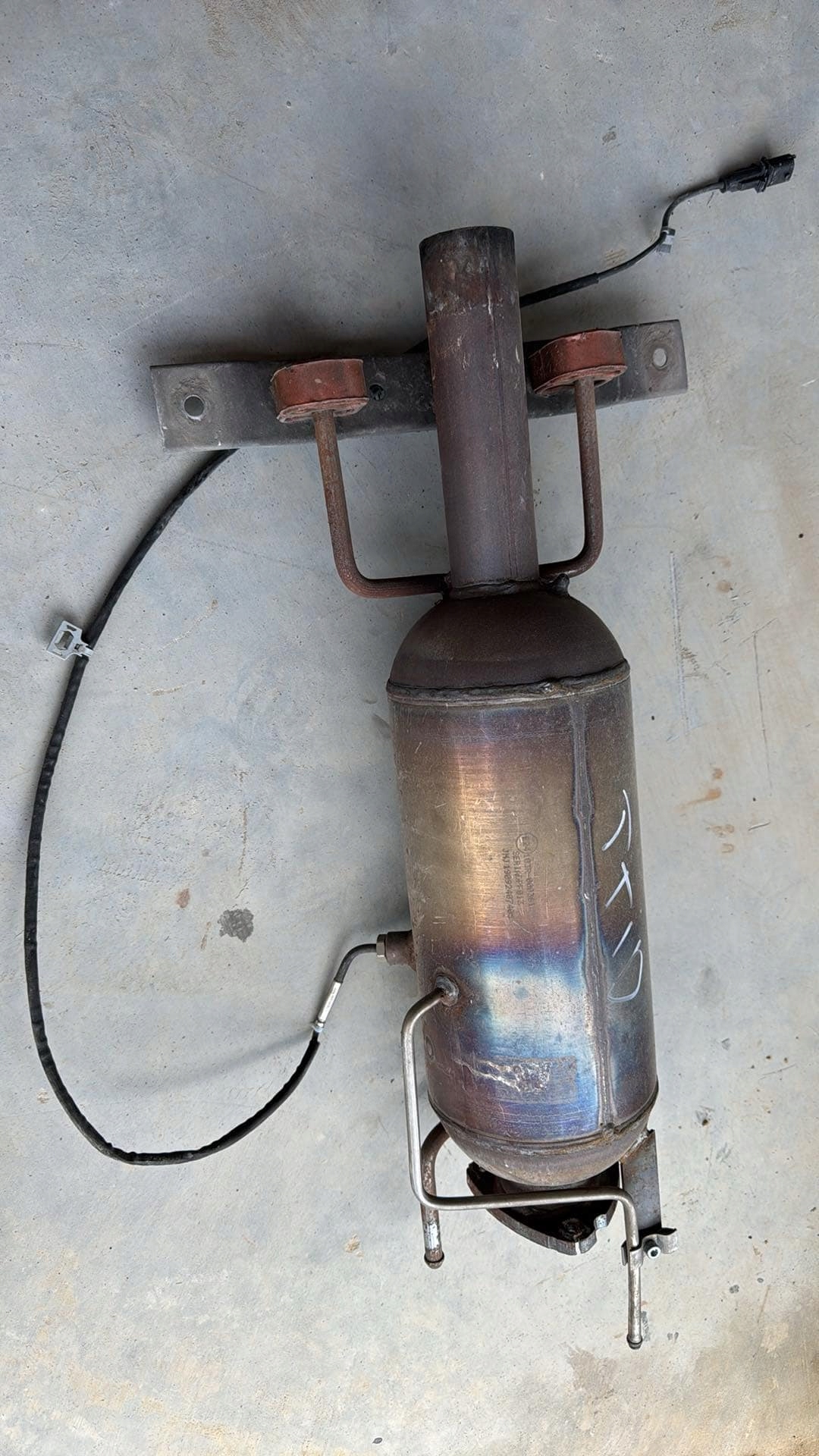 FILTER DPF czastek stalych SAAB 9-3 1.9 TTID Z19DTR 180KM DIESEL