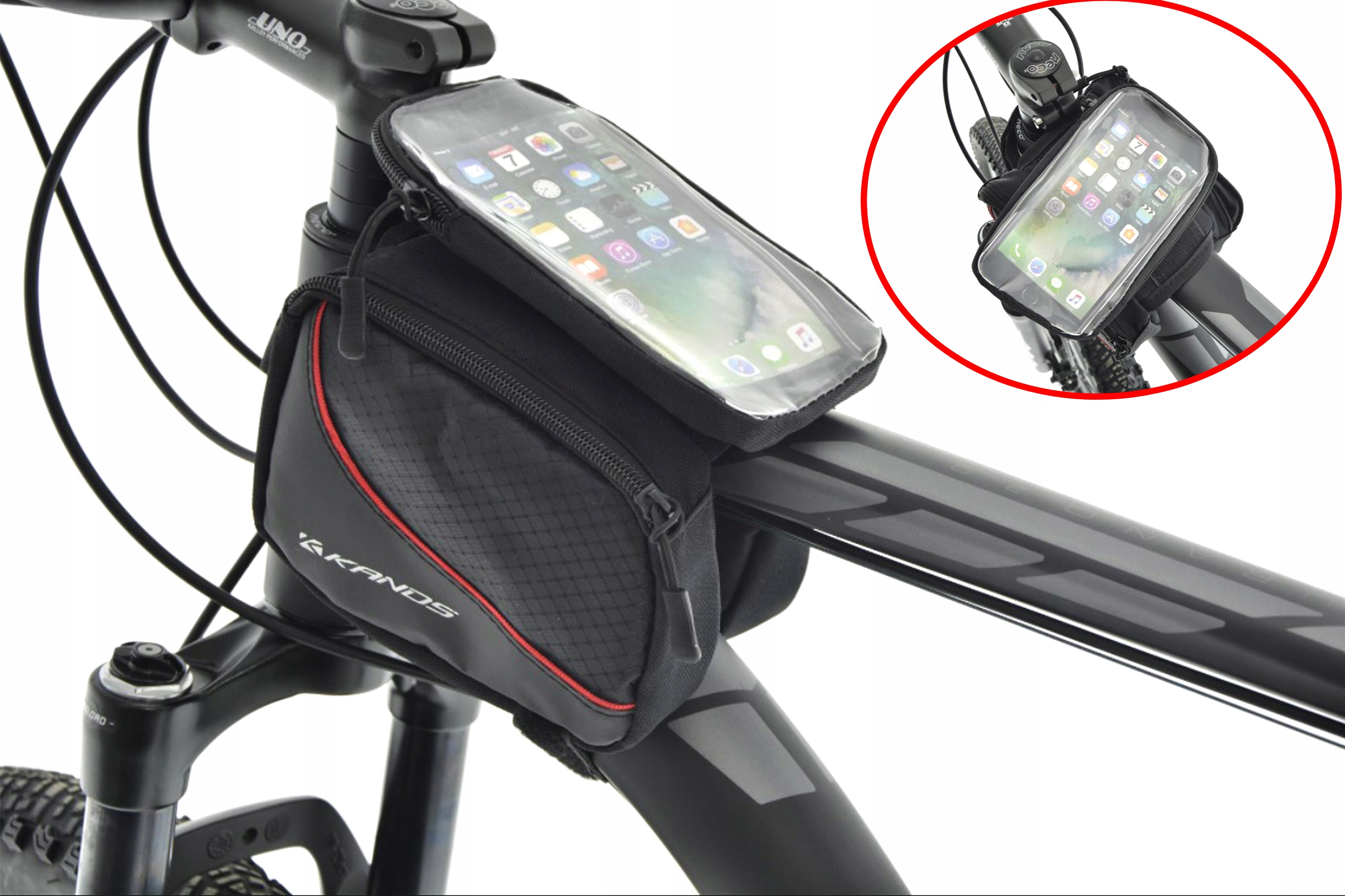 

Sakwa Rowerowa Na Ramę Kands 83501 Odczepiana