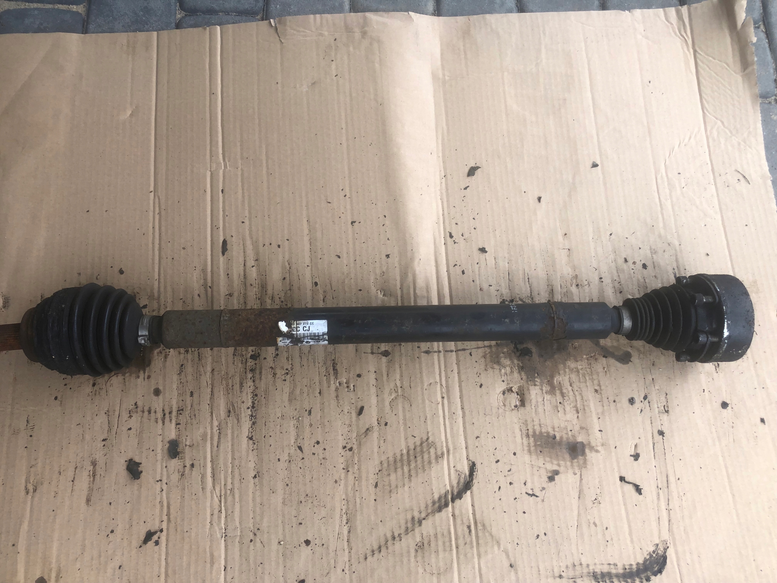 semi-axis right VW SKODA AUDI 1K0407272CC