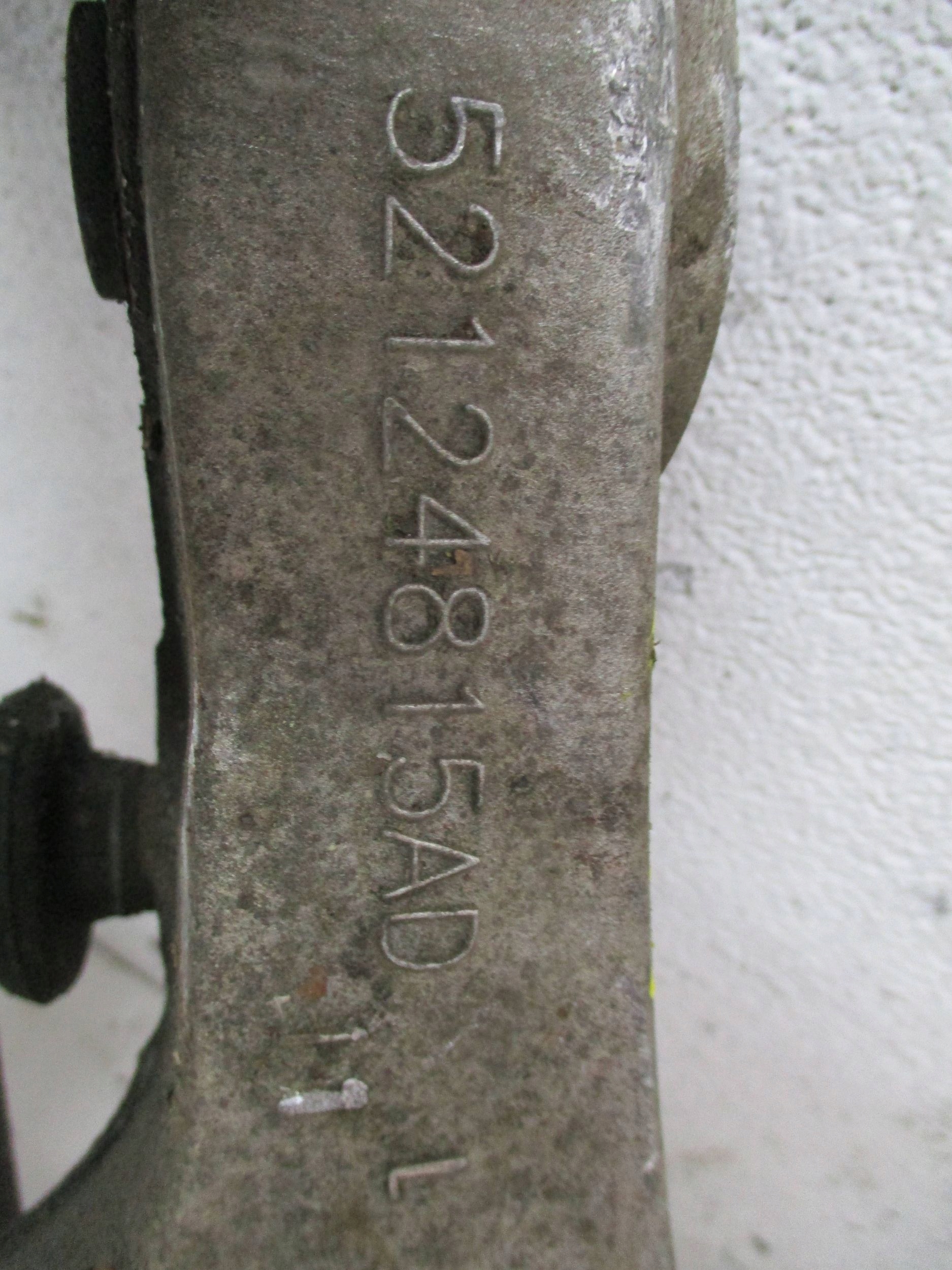 arm rear upper rear part side left JEEP GRAND CHEROKEE 52124815AD