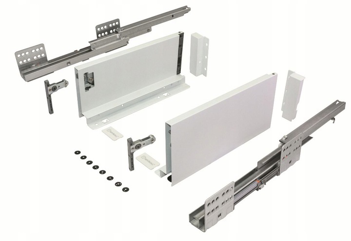 SZUFLADA SEVROLLBOX SLIM H=199mm L=300mm BIAŁA