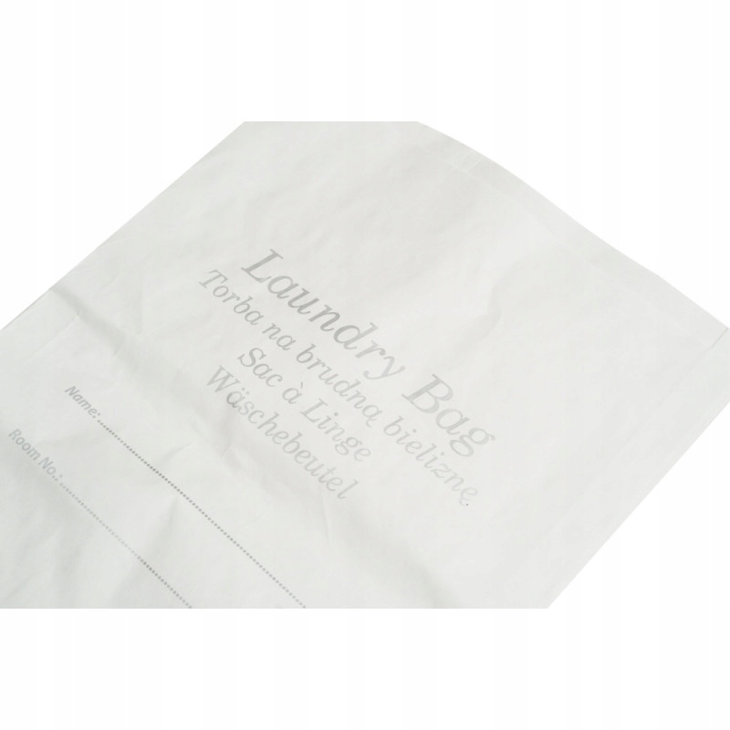 Hotelowa Torba na Brudną Bieliznę Papierowa Torba na Pranie Eco 50 Sztuk!!