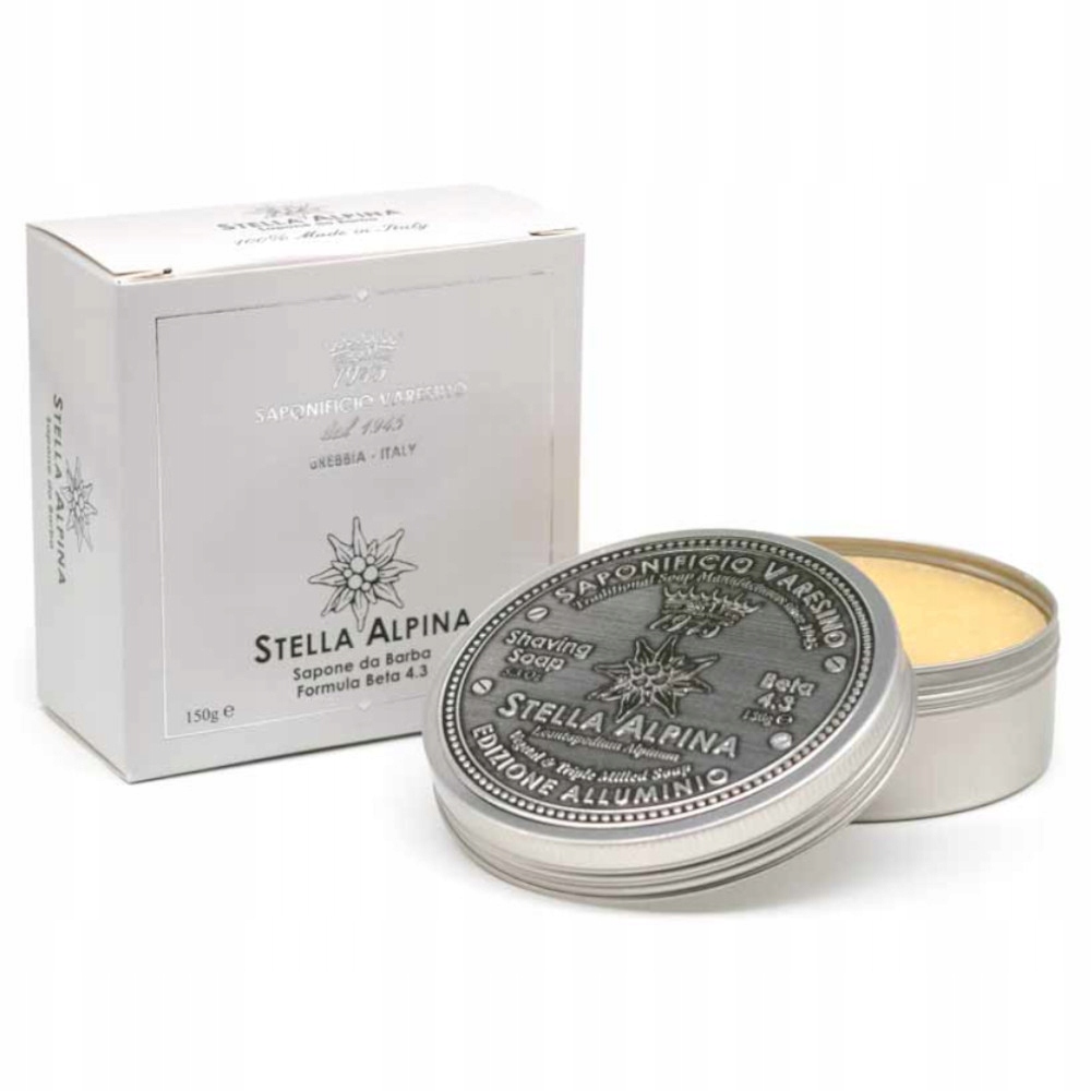 Italské mýdlo na holení Saponificio Varesino Stella Alpina 150 g