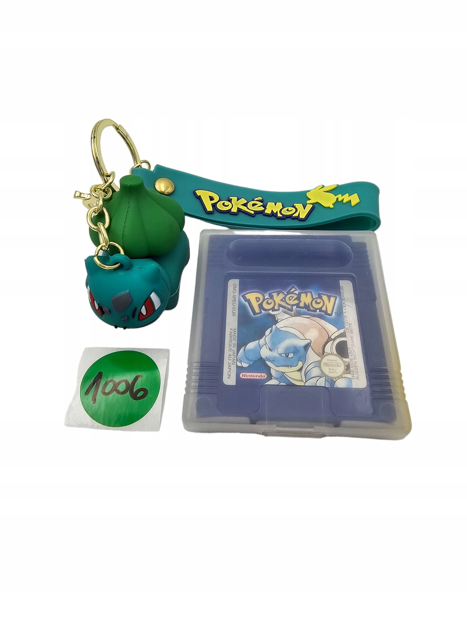 POKEMON BLUE VERSION ORYGINAŁ + GRATIS BRELOCZEK