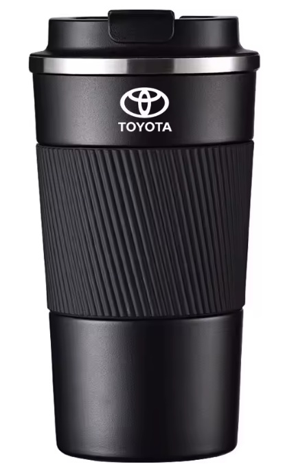 Toyota Termohrnek Na Čajovou Kávu Termoska 510ML Černá Corolla Chr RAV4