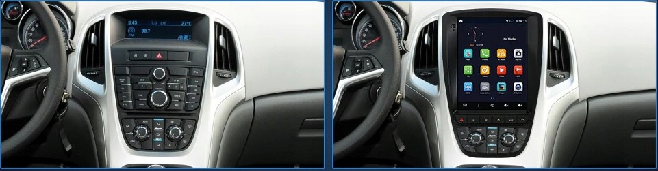 Radio OPEL ASTRA J ANDROID 12 6/128Gb GPS WiFi Marka inna