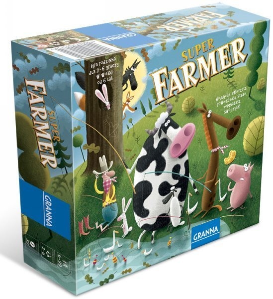 Gra SUPER FARMER SUPERFARMER z Rancza 00175 Granna