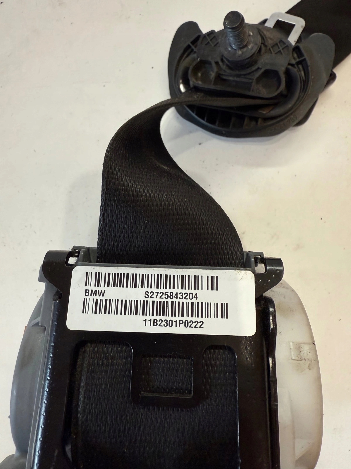 tension belt safety front front right BMW X3 F25