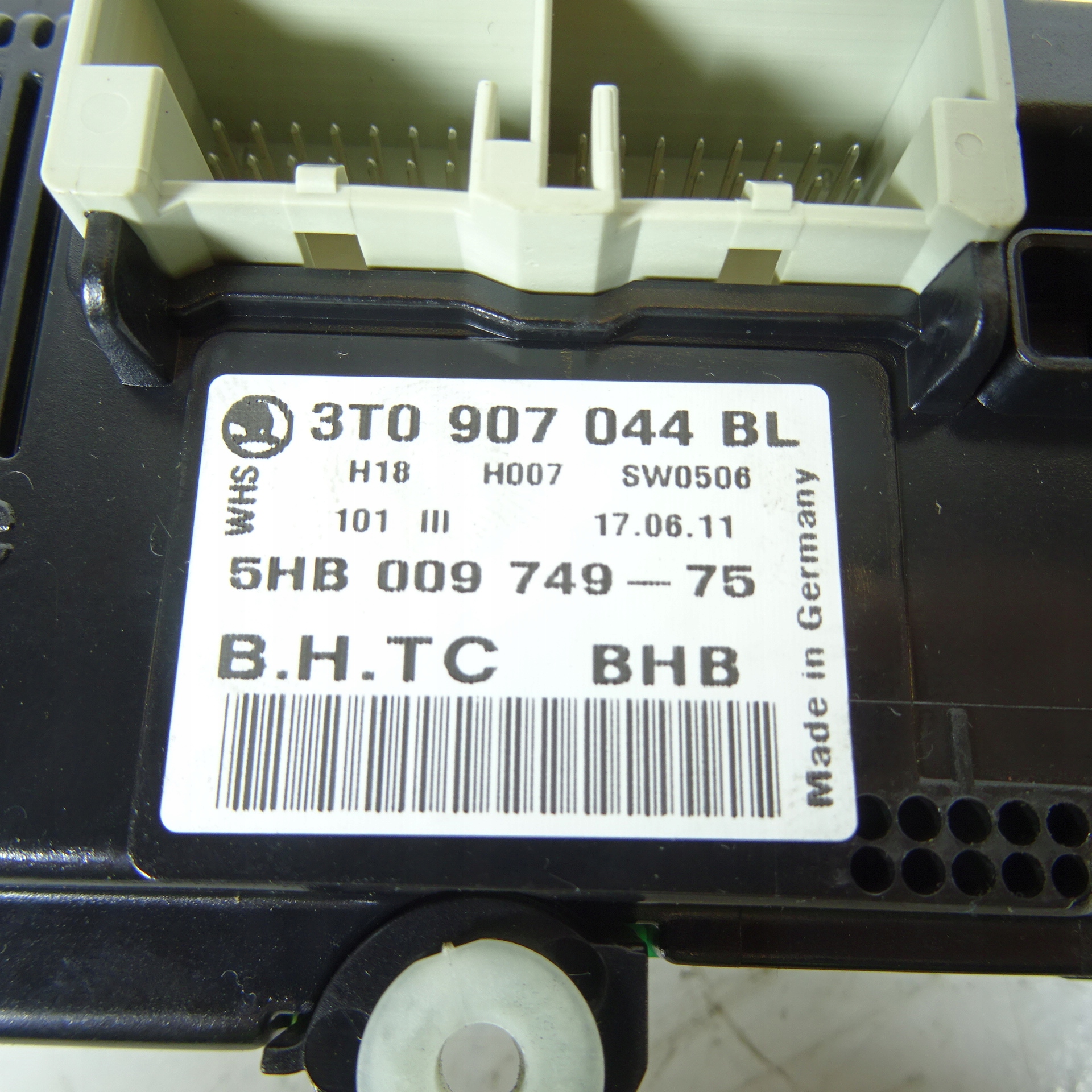SKODA OCTAVIA II 2 PANEL BOCCHETTE 3T0907044BL