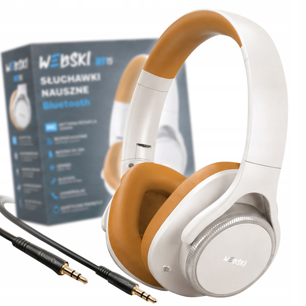 Bezdrátová Sluchátka Do Uší S Mikrofonem Bluetooth 6.0 Webski