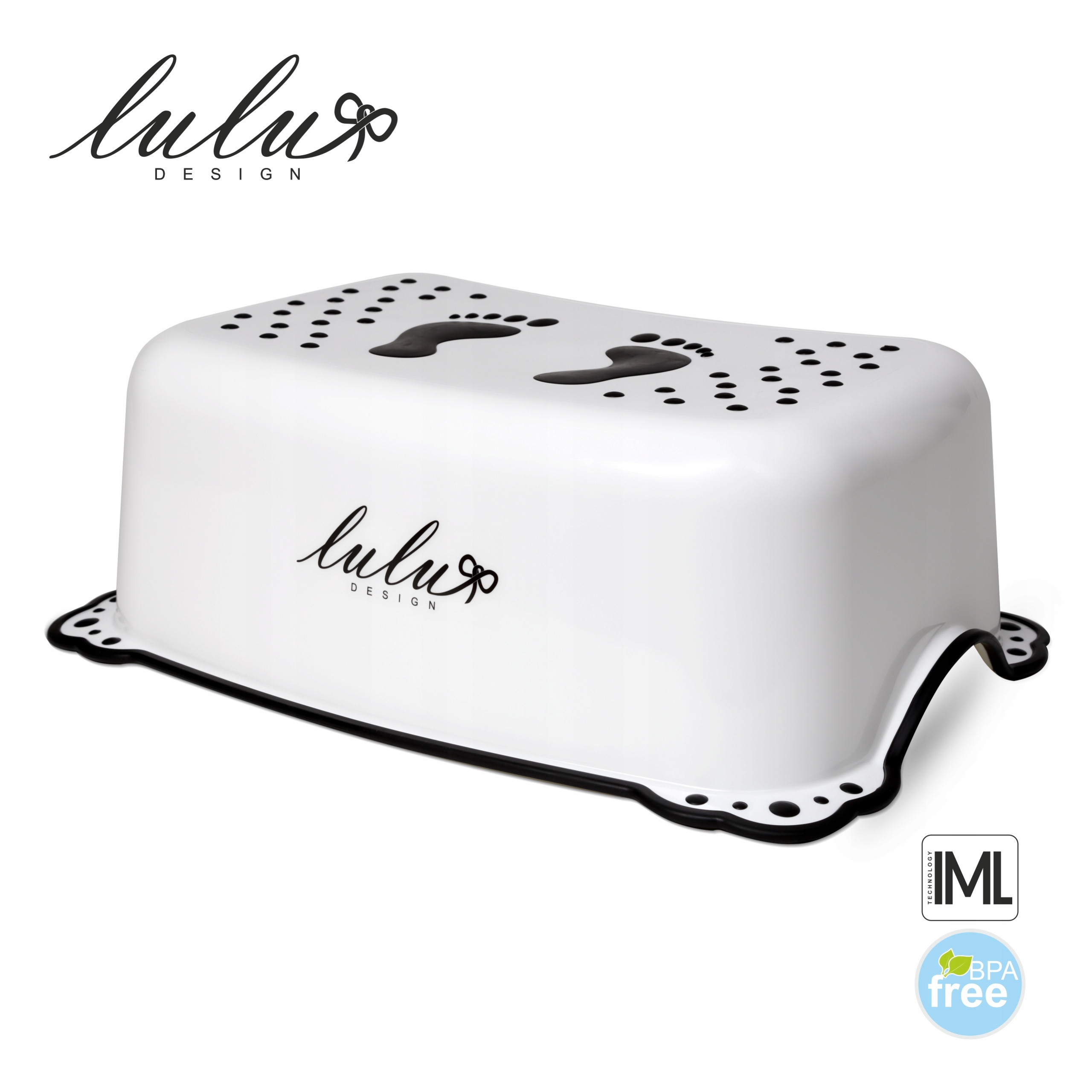 Podest, nocnik, nakładka miękka na sedes miska Antypoślizgowe - Lulu Design Długość 42.5 cm