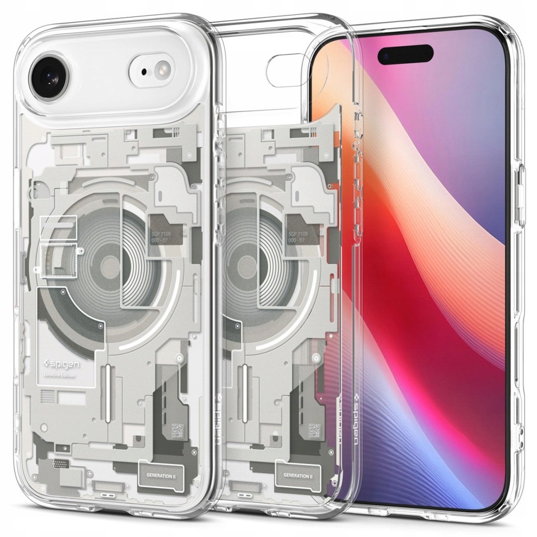 Etui Spigen Ultra Hybrid MagSafe na iPhone 17 Air Zero One tytanowe