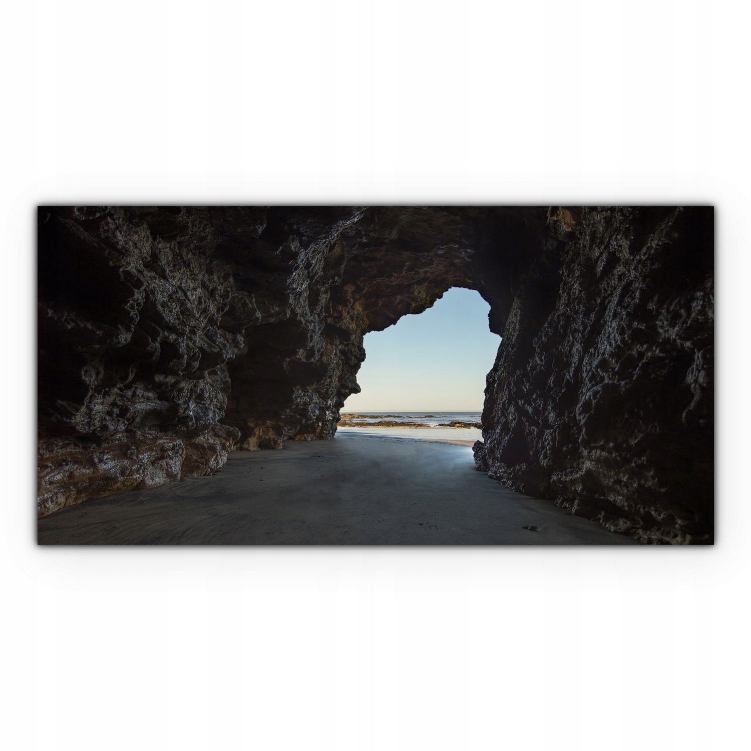 

Obraz Canvas dekoracja 100x50 Jaskinia Morze Plaża