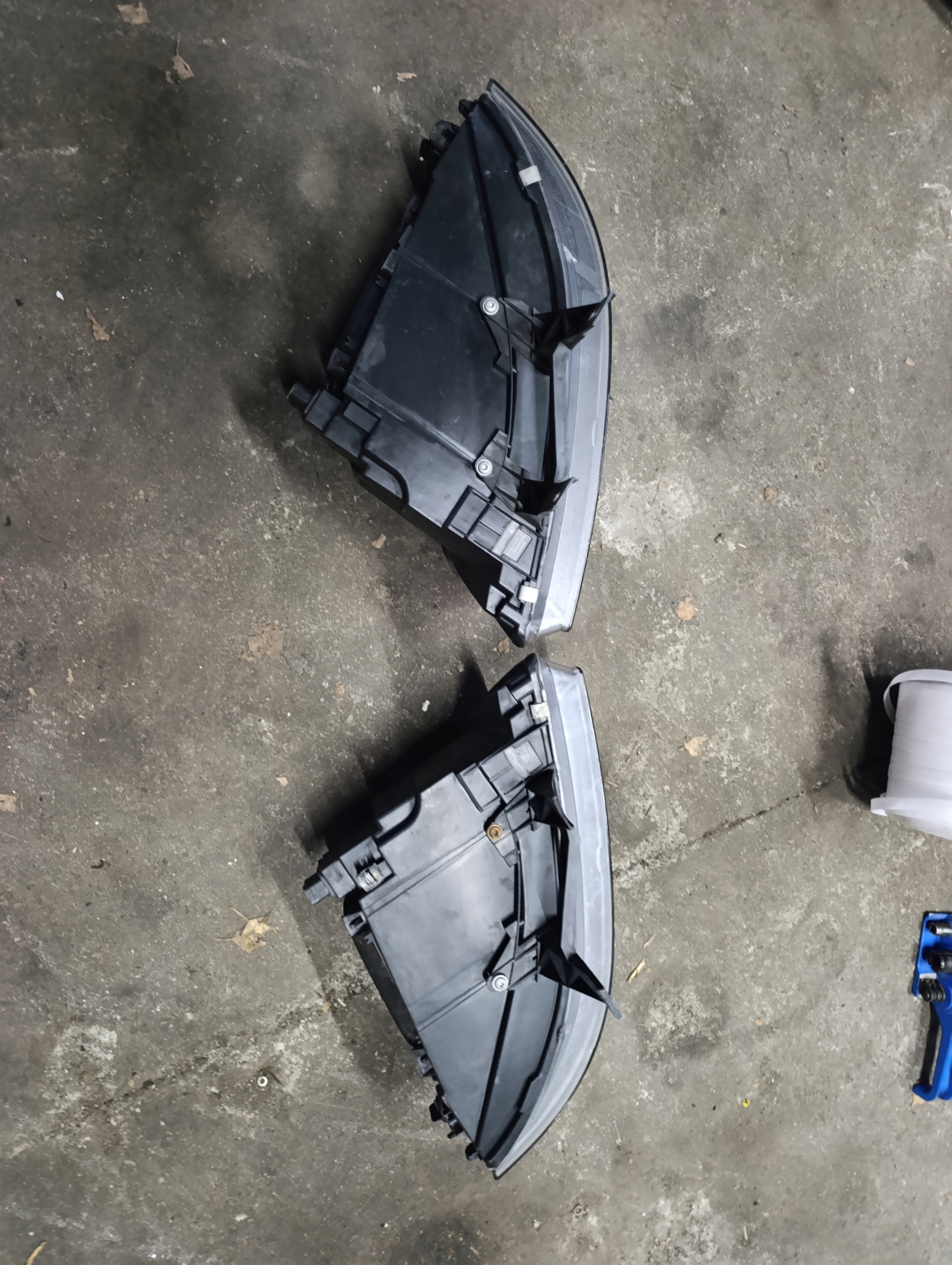 lights front head lights front VW T5 03.- 09r.