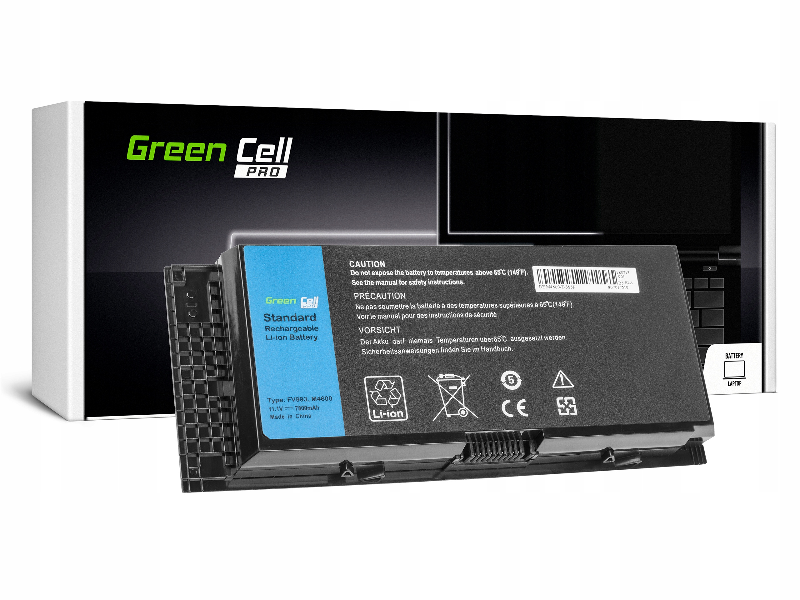 

Bateria FV993 do Dell Precision M4600 M4700 M4800