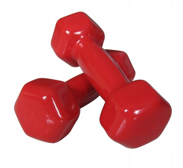 

2SZT Zestaw Hantle Ciężarki Hantelki Fitness 2x1KG