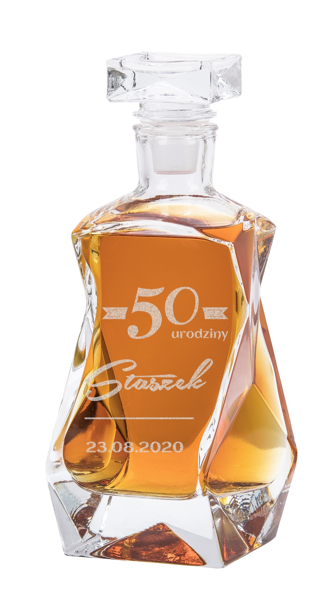 

Karafka Grawer Whisky Urodziny 18 30 40 50