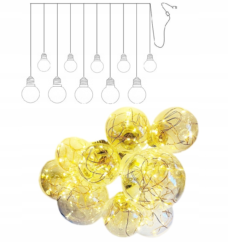 ГИРЛЯНДЫ ЕЛОЧНЫЕ ГИРЛЯНДА СОСУЛЬКИ MICRO 200 LED BC