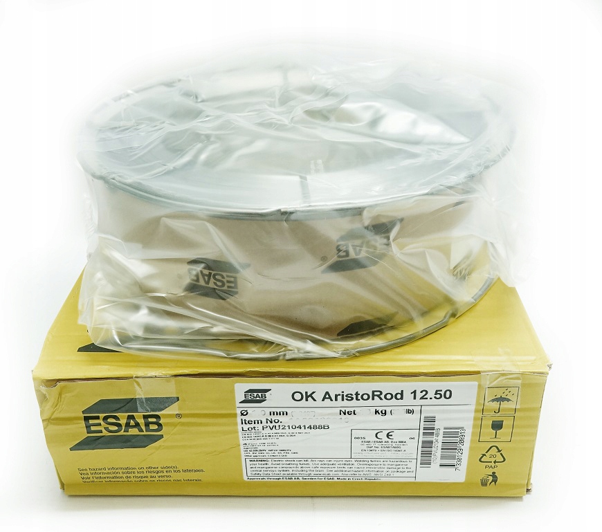 

Drut do spawania Esab SG2 AristoRod 12.50 1,0 18kg