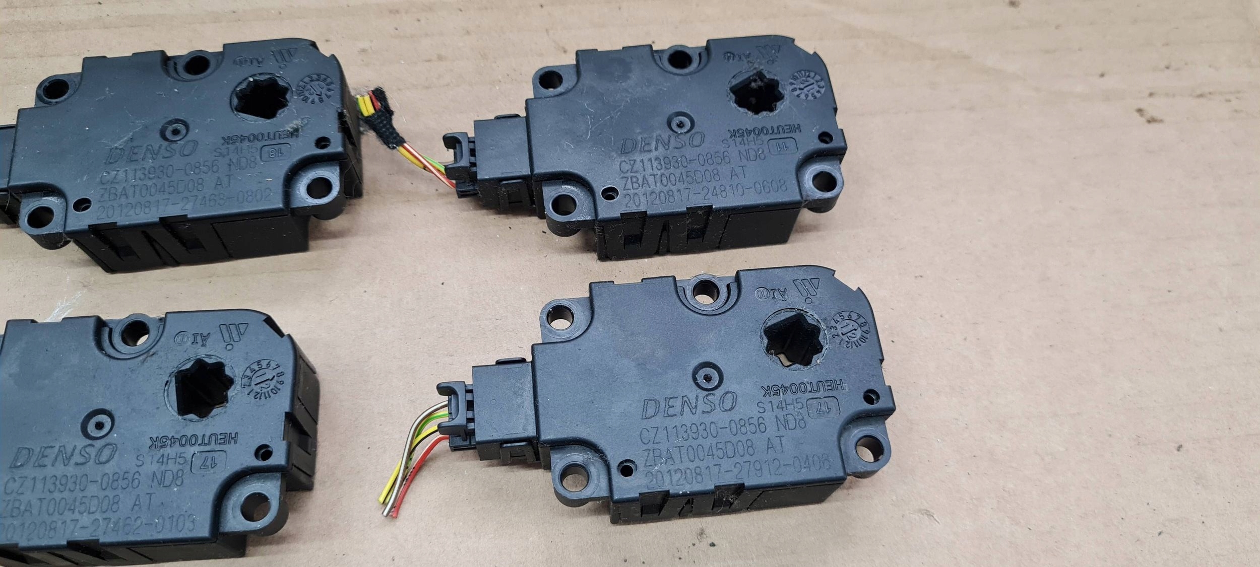 A7 4G aircon recirculation flap motor ZBAT0045D08 A6 C7 4G