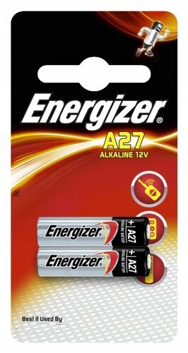 

Bateria Do Pilota Samochodowego Energizer A27 2SZT