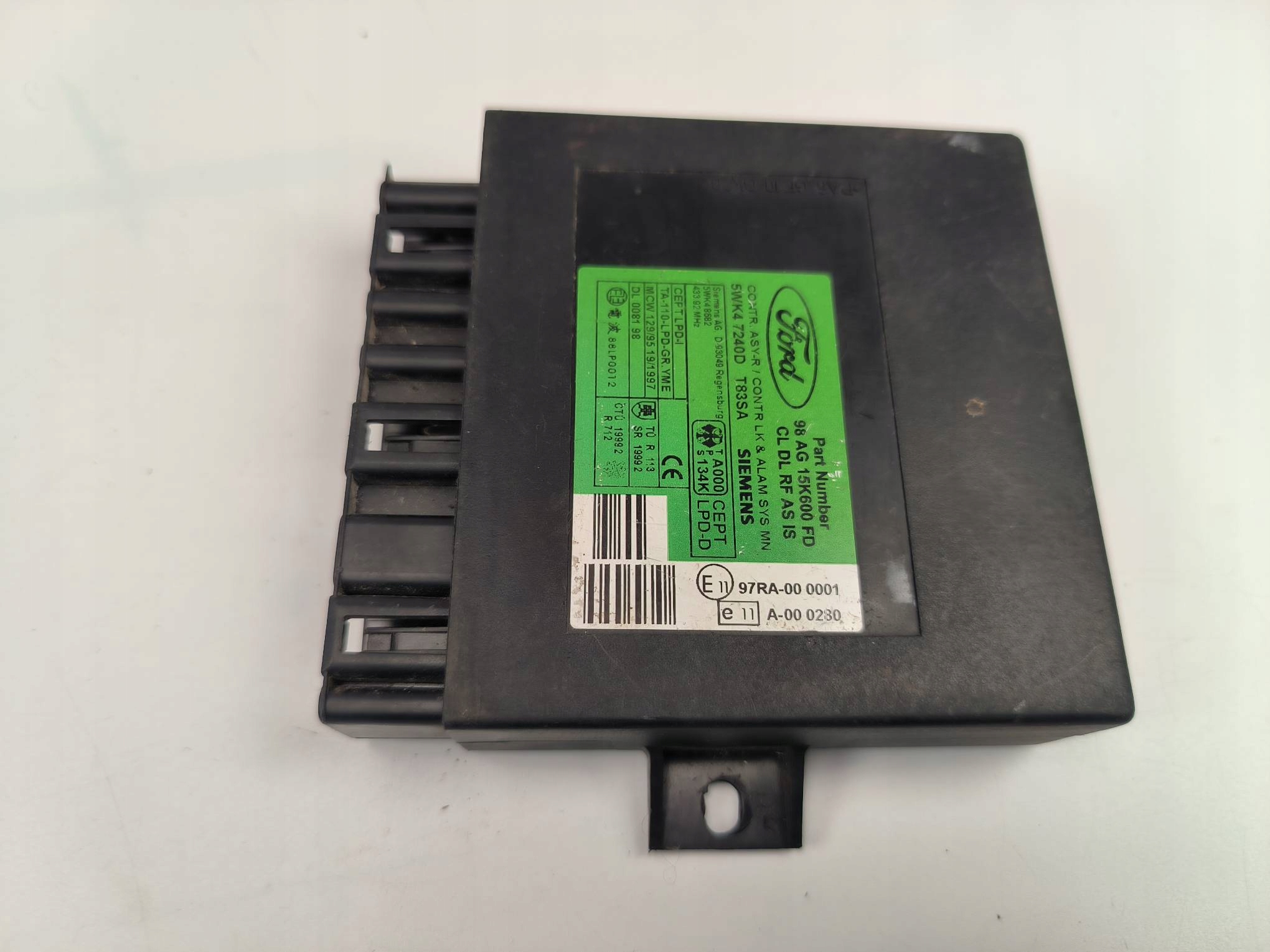 Unité commande confort 98AG15K600FD FORD FOCUS MK2