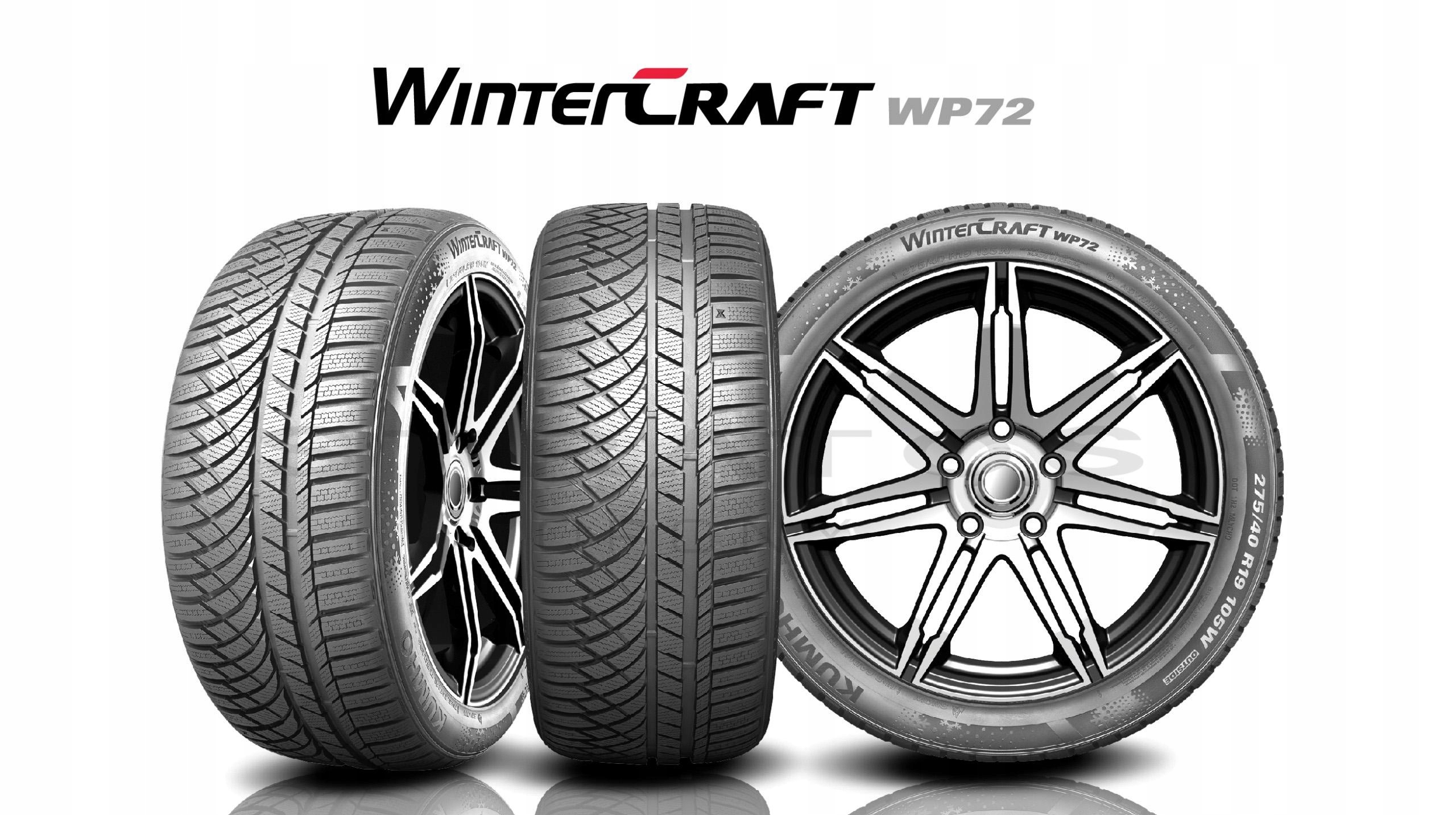4x 255/35/19 V XL Fr Kumho Wintercraft WP72