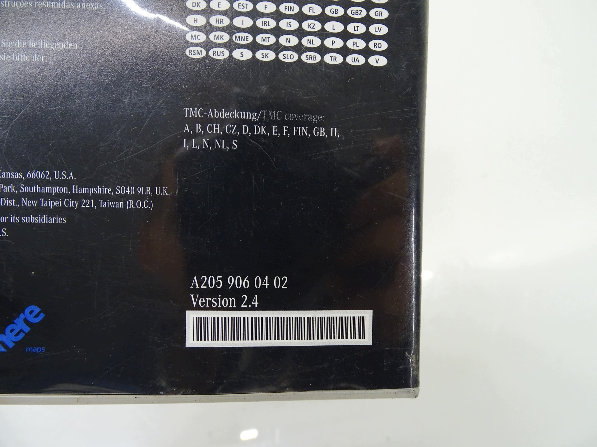 KARTA navigation devices SD MERCEDES W205 A2059060402