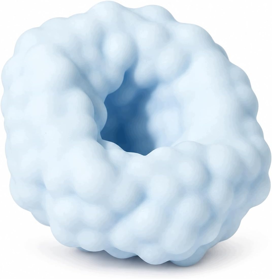 Butter Squishy Gniotek Antystresowy Niebieski Kula do Ściskania 1 szt