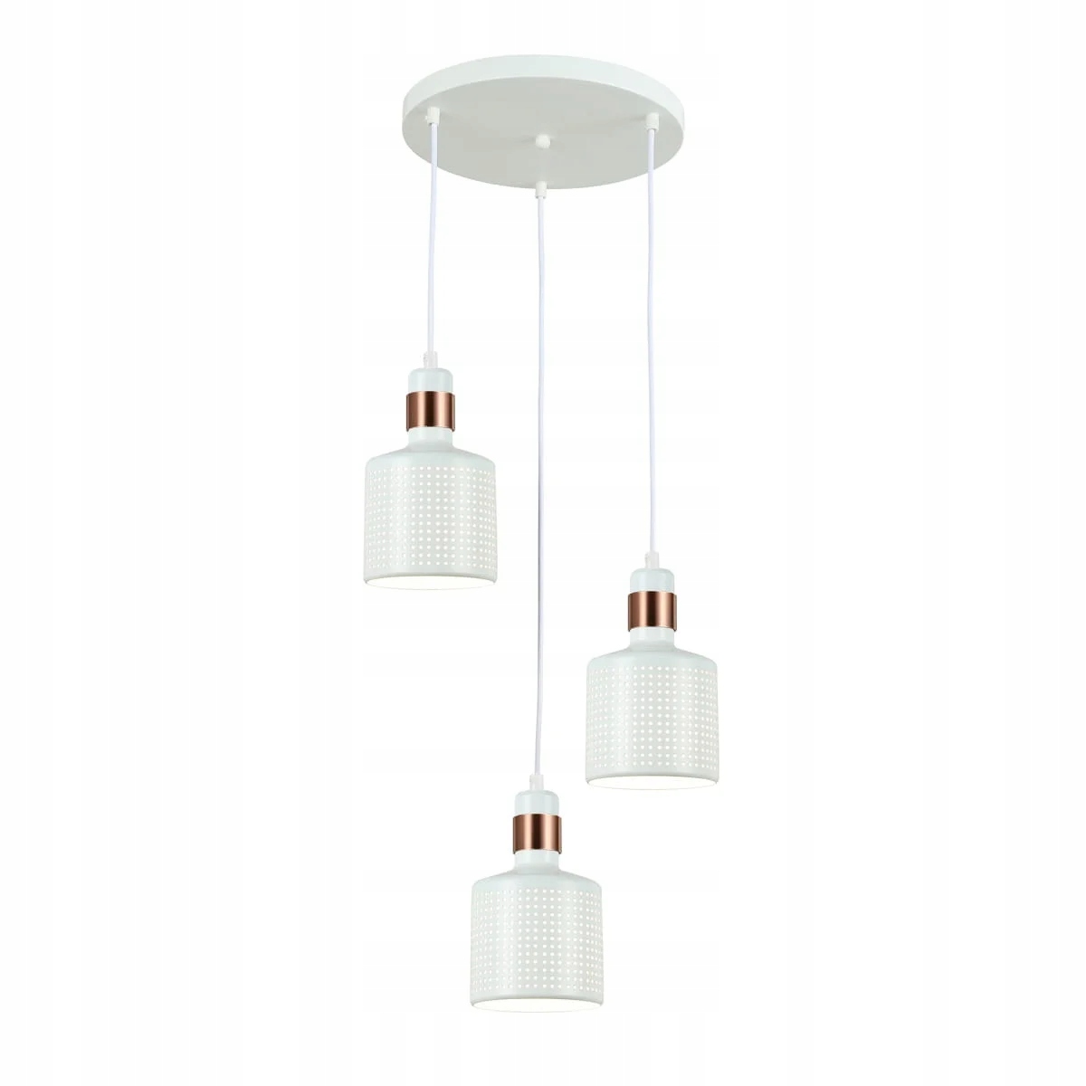 Závěsná lampa Italux Restenza Led moderní bílá