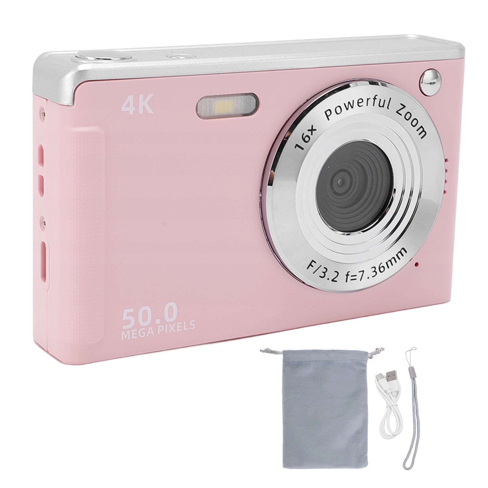 Digitální Retro Fotoaparát Hd 50 Mp 4K 16X