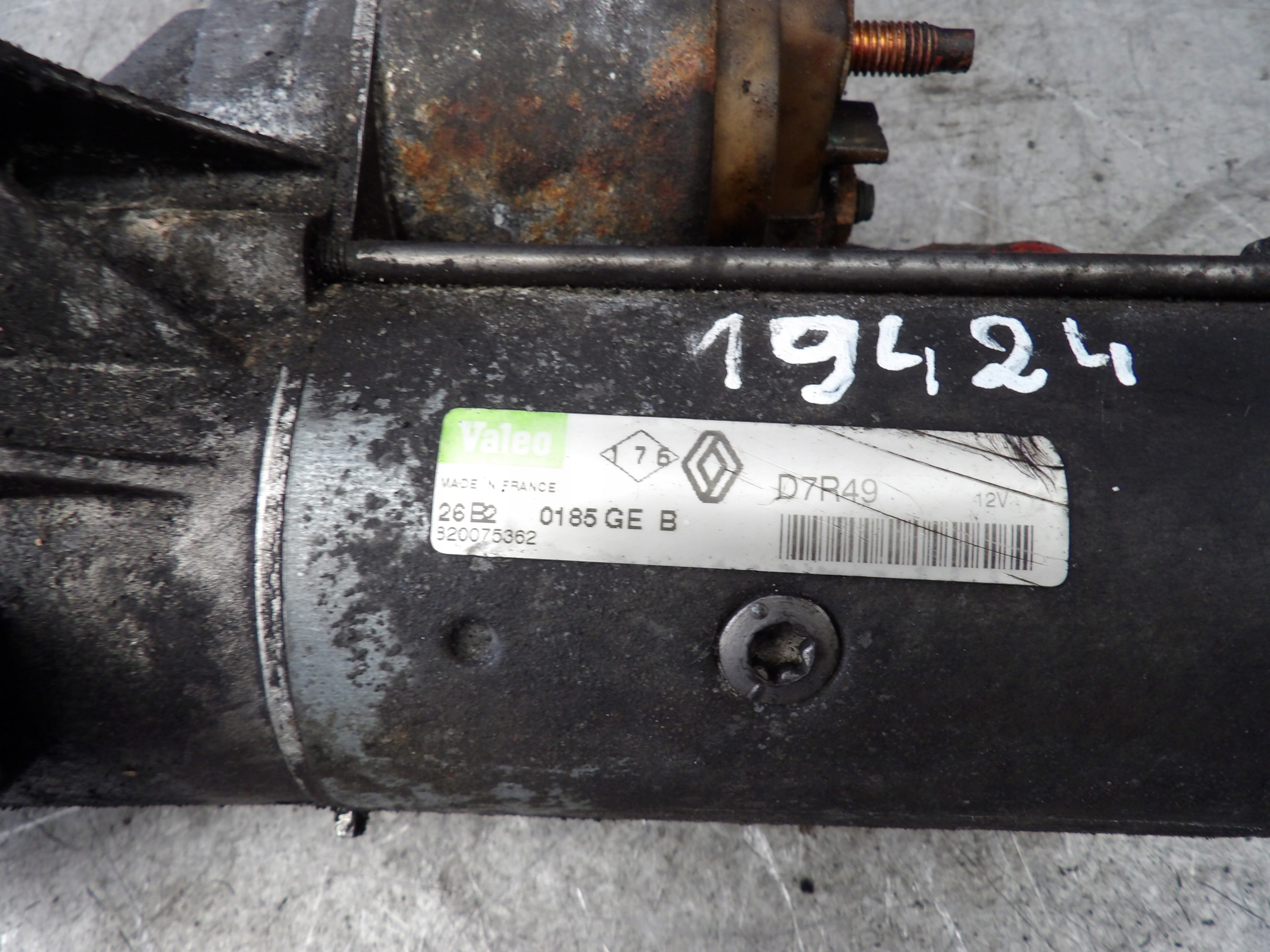 Renault Laguna II starter 820075362 D7R49