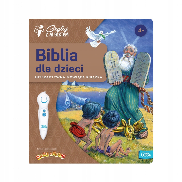 Albik Książka Biblia dla dzieci - Czytaj z Albikie