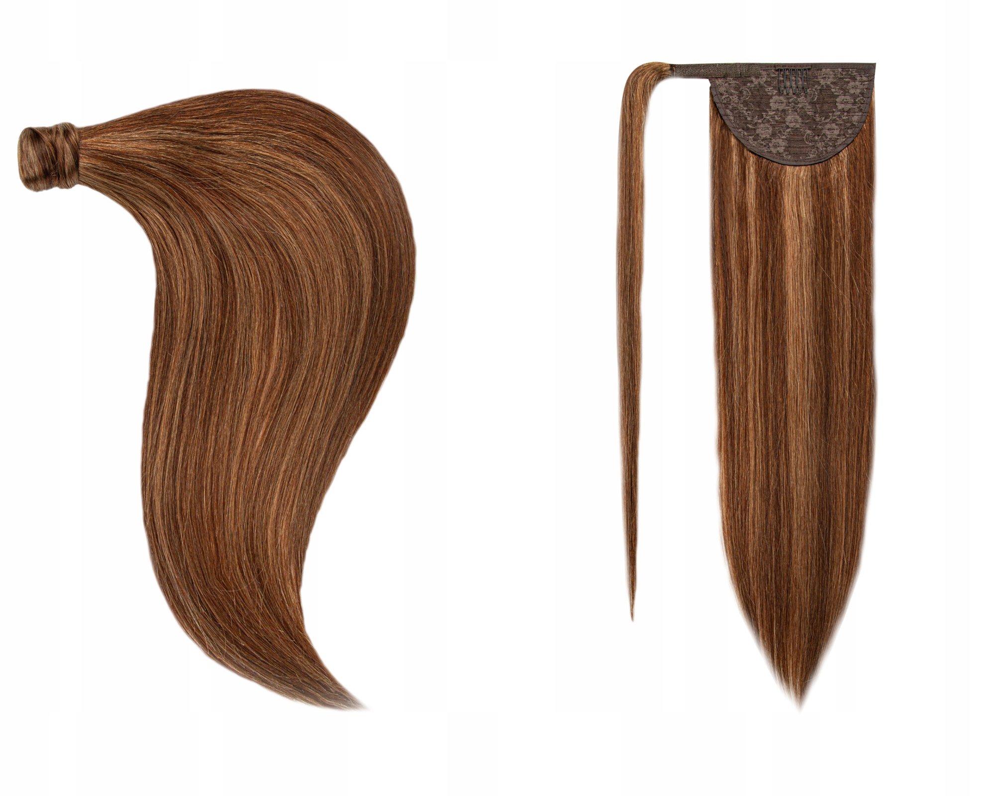 Poník Vlasy Přírodní Připínací Kitka Dopinka 60 cm 90 g BestHair