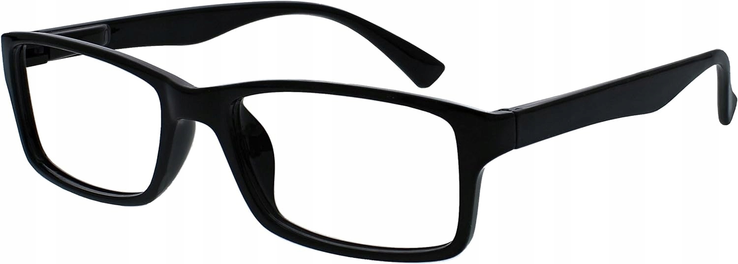 OKULARY OPULIZE +1,5 4PAK CZARNE Kolor czarny