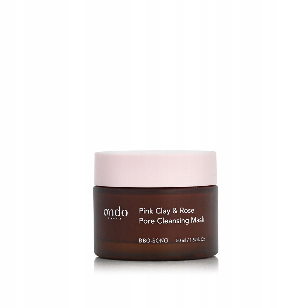 Čistící maska na póry Ondo Beauty 36.5 Bbo-song 50 ml Hlína Voda růže