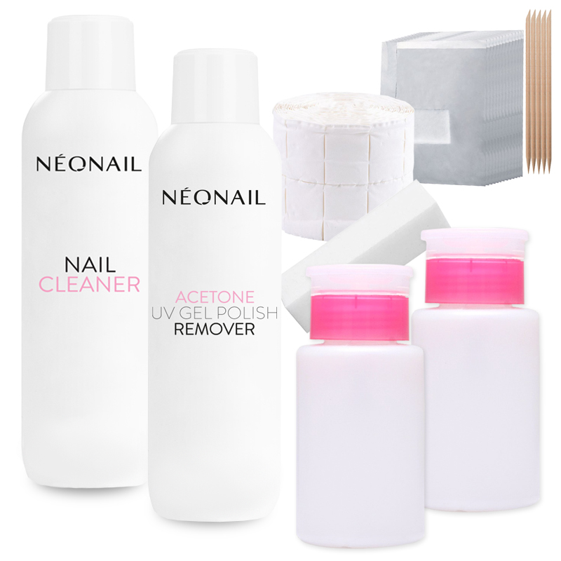 

Neonail Zestaw Cleaner Aceton 2x 1000ml Akcesoria