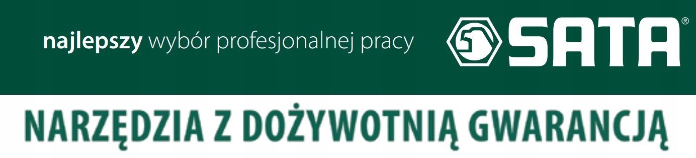 SZCZYPCE PŁASKO-OKRĄGŁE Z PODW. PRZEGUBEM SATA S70711 Marka SATA